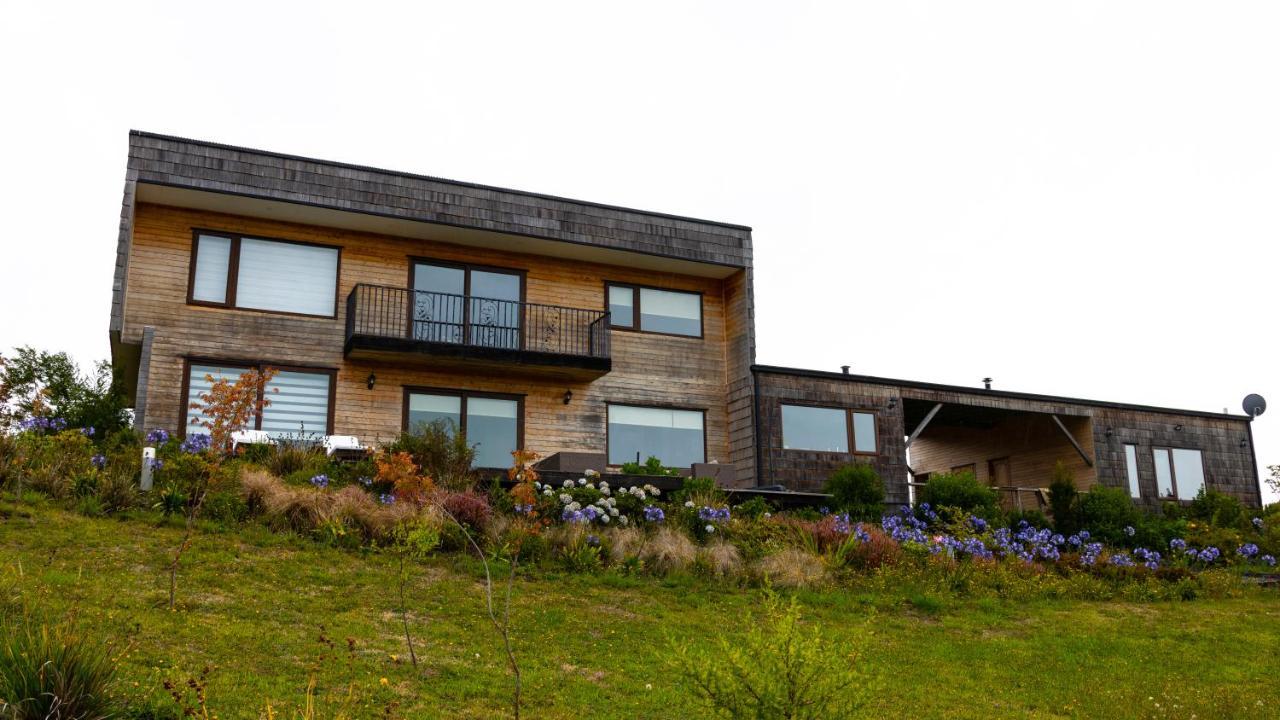 Cabanas Arrayanes De Huillinco En Chiloe Chonchi Buitenkant foto