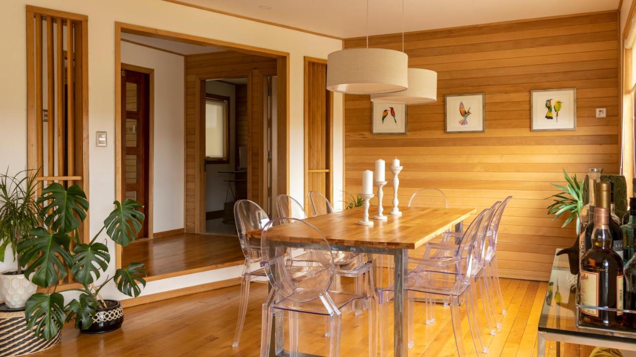 Cabanas Arrayanes De Huillinco En Chiloe Chonchi Buitenkant foto