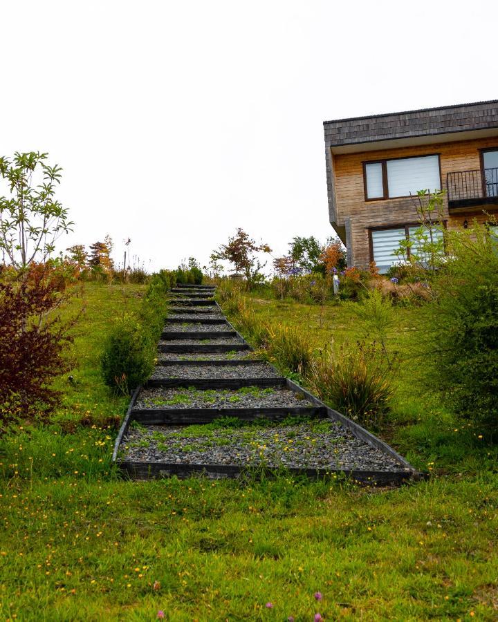 Cabanas Arrayanes De Huillinco En Chiloe Chonchi Buitenkant foto